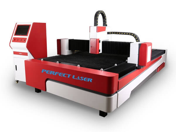 300w Metal Sheet CNC Fiber Optic Laser Cutter Machine for 1-3mm Metal Cutting-PE-F300-3015